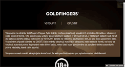 Desktop Screenshot of goldfingers.cz